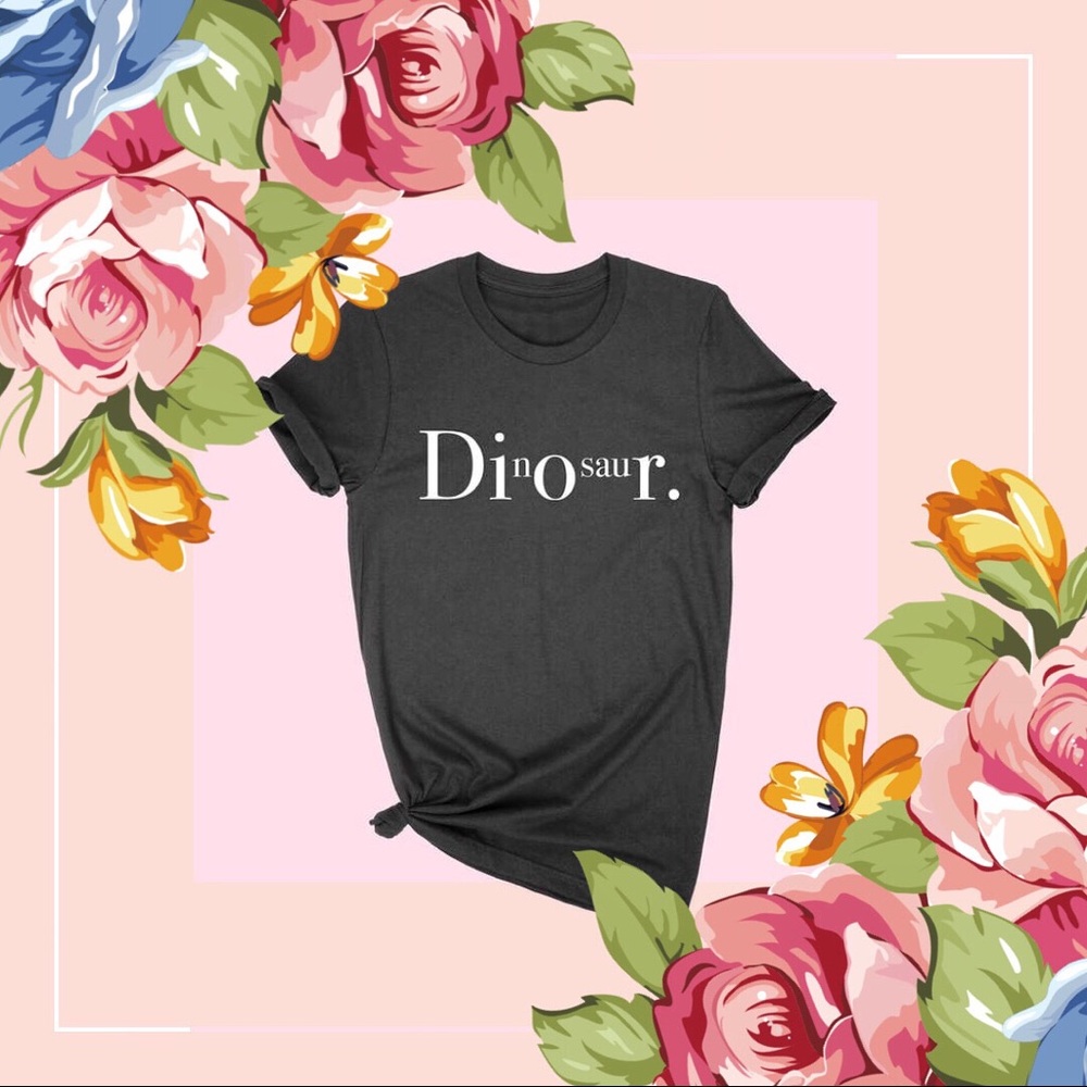 Dino/Dior Black T-Shirt